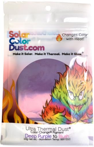 Ultra Thermal Dust® 86ºF - Deep Purple to Blush - Color Change Effect