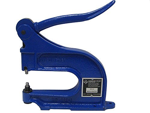 Bench Riveter Designed for Light Assembly Operations. with It's Long Handle and cam Design, it develops a Very Strong Squeezing Action. 6-1/4
