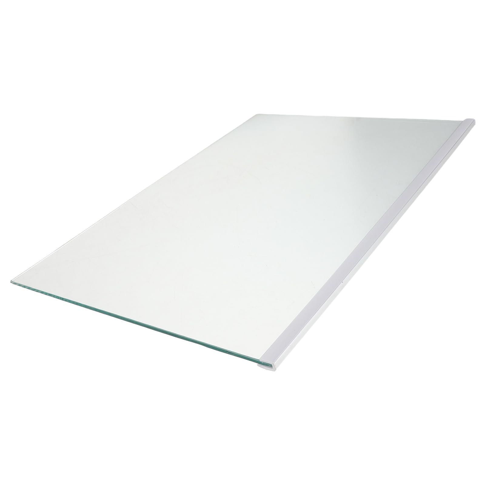 Estante de Vidrio Templado de 400x280mm para Refrigerador y Congelador Borde Recubierto y Acabado Pulido para Organización Fácil y Compatibilidad Amplia