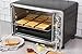 Elite Gourmet ETO4510B French Door 47.5Qt, 18-Slice Convection Oven 4-Control Knobs, Bake Broil Toast Rotisserie Keep Warm, Includes 2 x 14