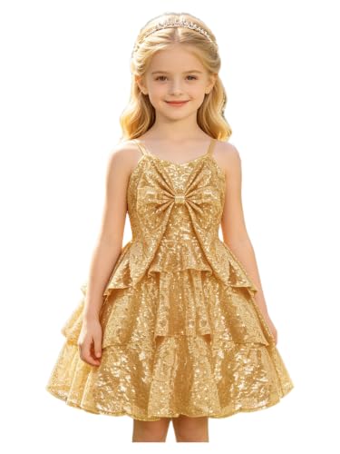 Robe fête pour enfants au look satiné idéal pour les dîners et mariages de l'été