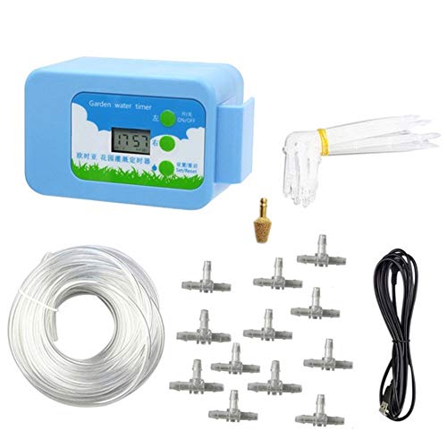 Lijincheng Timed Irrigation Convenient Micro Irrigation Set Watering Flowers Automatic Controller Timer Electronic Timer Water Garden Home Office (Color : 1)
