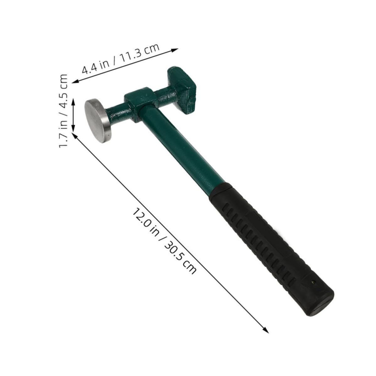 EXCEART Martillo para Chapa Metálica 2 Piezas de Acero Diseño de Precisión para Reparación de Carrocerías en Taller de Autos