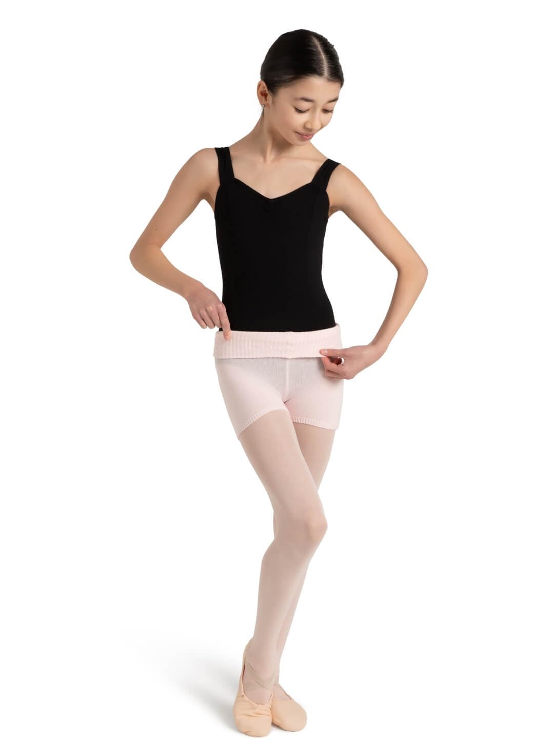 Capezio Mädchen Shorts Foldover Boyshort - Child