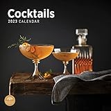 2023 Cocktails Wall Calendar by Bright Day, 12x12 Inch, Beautiful Bar Drink Photography