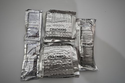 Ready to Eat Meals 3 Pack Military, Emergency Food Supplies, Long-Lasting Meals , Military-Style Rations, Survival Food Kits, Non-perishable Meals, Disaster Preparedness Food, Field Ready Meals - Meals Are Assorted Flavors