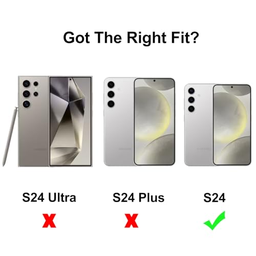 Coque Samsung S24 avec ventouse silicone et support mains libres intégré
