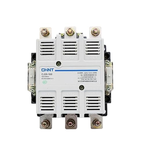 Contacteur triphasé CJ20-160 AC 220V 380V 160A pour réseaux électriques industriels