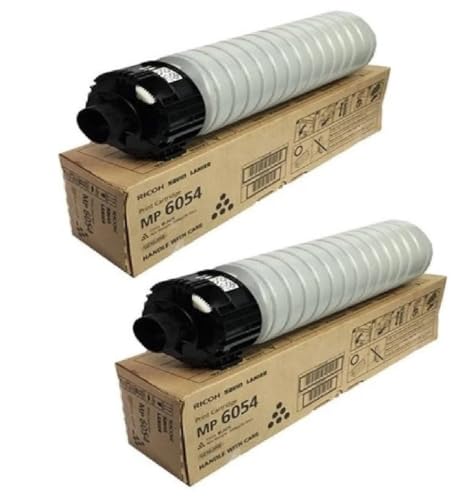 Ricoh 842126 Black Toner Cartridge 2-Pack for MP 4054SP, 5054SP, 6054SP