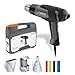 Produktbild Steinel 6464 Heißluftgebläse HG 2120 E Koffer Set, inkl. 3 Düsen und Schrumpfschläuche, 2200 W Heißluftpistole, 2.2 m Kabel