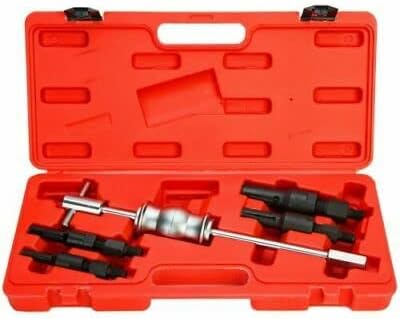 8MILELAKE Blind Inner Bearing Puller Set 5pcs Slide Hammer Puller Tool