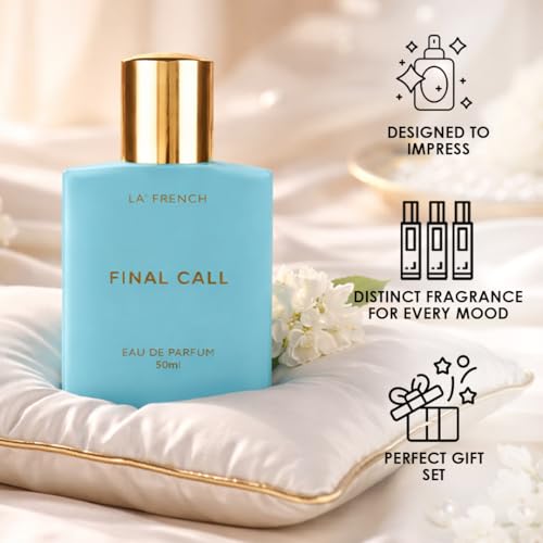 Image of La French Final Call Unisex Perfume 50ml | Long-Lasting Luxury Fragrance | Bold Woody & Floral Notes | Premium Perfume Spray for Men & Women