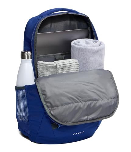 Image of The North Face Vault Everyday Laptop Backpack - Commuter Travel Bag, Water-Repellent Finish, Spacious Compartment, Bold Blue /Active Blue, One Size