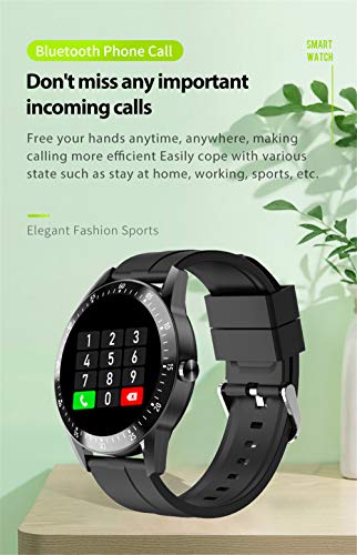 Smartwatch, waterdicht IP68 voor heren en dames, smart-armband met 2 armbanden, slaapmonitor, calorieënteller… - Image 3