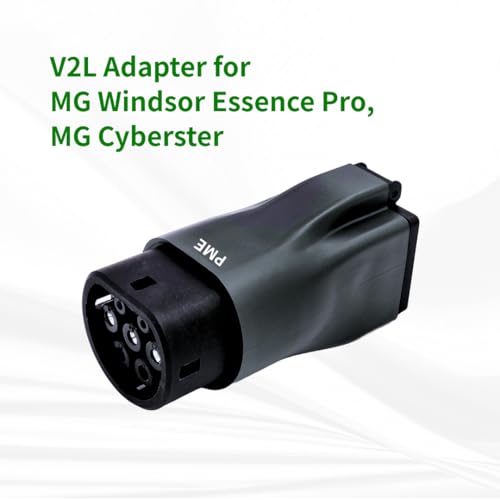 Image of PME V2L Vehicle-to-Load Adapter for MG Windsor Essence Pro & MG Cyberster EV - 2.5kW Portable Power Output | 16A Waterproof Socket