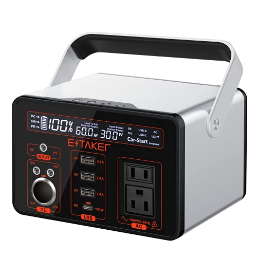 Amazon.co.jp: E-taker ポータブル電源 303Wh/83200mAh 大容量 家庭用