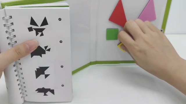 Amazon.com: CZTCDP Travel Tangram Puzzle with 2 Sets Magnetic