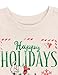 Disney Mickey Mouse Christmas Toddler Boys T-Shirt Ivory Beige 4T