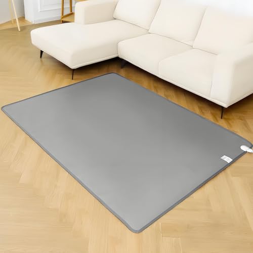SHENGSHIYU Riscaldamento sotto Tappeto,Tappeti Riscaldanti,Calore Circolante,Temperatura Regolabile,PVC Riscaldamento a Pavimento,Crea Uno Spazio Caldo per la Famiglia in Inverno 50×150cm
