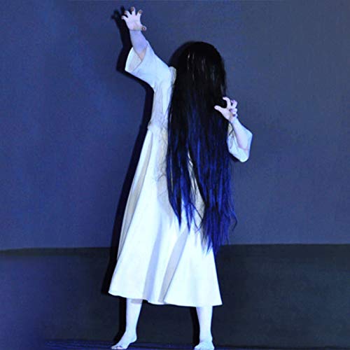 Amazon.co.jp: 貞子 コスプレ 衣装 幽霊 おばけ お化け屋敷 仮装