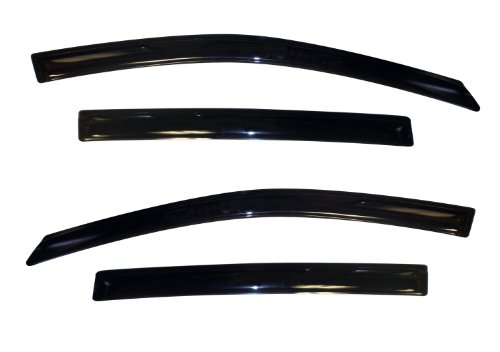 Auto Ventshade AVS 94639 Original Ventvisor Side Window Deflector Dark Smoke, 4-Piece Set for 2012-2020 Chevrolet Sonic