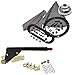 American Shifter 341440 Shifter Kit (6" E Brake Cable Trim Kit Dipstick 904 For C7AFC)