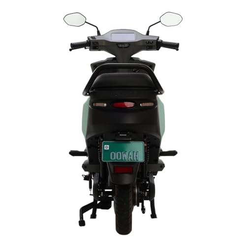 Image of Oowah EX Electric Scooter | 105 km Range | ~5-6 hrs Fast Charging | Removable Lithium-ion Battery with 5-Year / 50,000 km Warranty | Colour: Sage Green (Ex Showroom)
