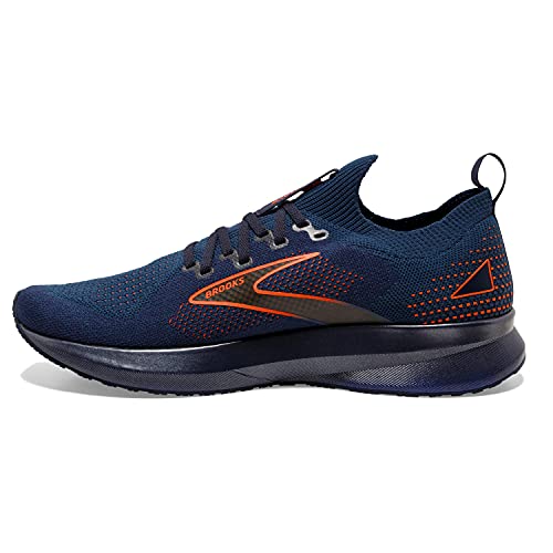 Image of Brooks Men's Levitate StealthFit 5 Neutral Running Shoe, Peacoat /Titan /Flame, 9