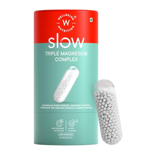 Wellbeing Nutrition Triple Magnesium Complex 1000 mg Chelated Mag...