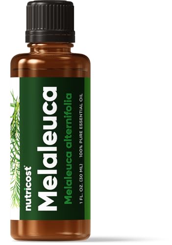 Nutricost Melaleuca (Tea Tree) Essential Oil - 100% Pure Melaleuca Oil - 1 Fl Oz (30 ml)