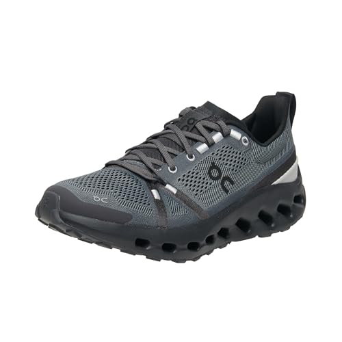 On, Women's, Cloudsurfer Trail, Eclipse/Black, 9, Medium