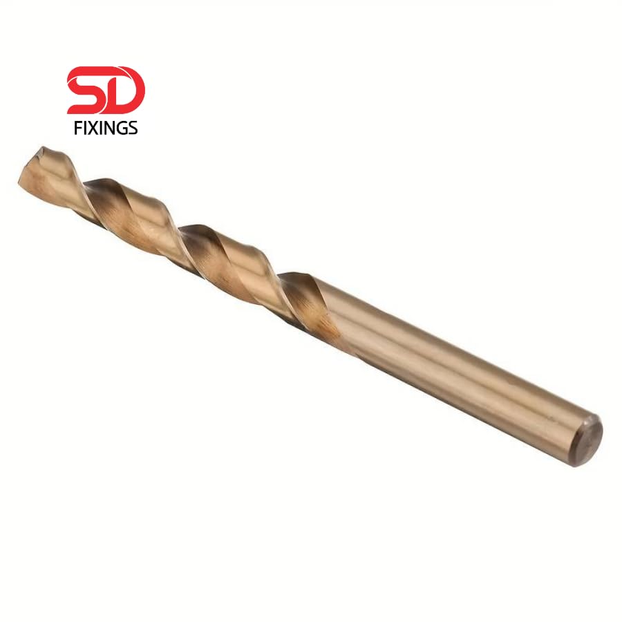 Premium Quality HSS M35 Cobalt 5% Metal Twist Jobber Drill Bit, Normal Shank/Reduced Shank 13mm - Image 2