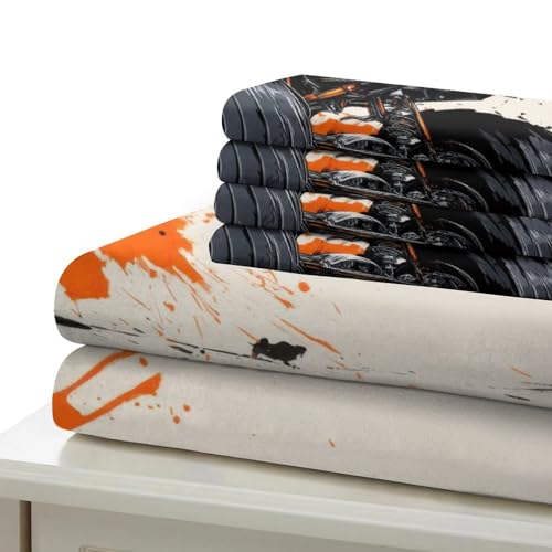 Housse de couette respirante et hypoallergique en microfibre douce avec zip solide - 7