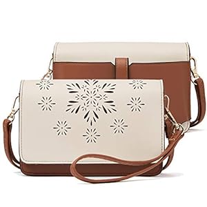 BROMEN Crossbody Bags for Women Small Cell Phone Shoulder Bag Wristlet Wallet Clutch Purse