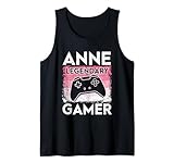 Vous cherchez un cadeau personnalisé amusant ? La tenue sur le thème du jeu vidéo avec une manette de jeu et un look rétro sera parfaite pour une fille ou une femme qui s'appelle Anne.