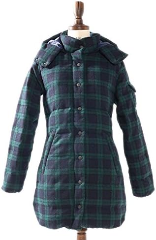 Amazon Fidelity フィデリティ ナイロン チェック ウールロング ダウンジャケット F14fo pt ロングダウン ダウンコート フェザー レディース 正規取扱品 M Black Watch コート ジャケット 通販