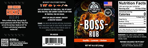 Pit Boss 40320 Boss Rub Grill Spices, 10.5 Ounce (Pack of 2), Multicolored