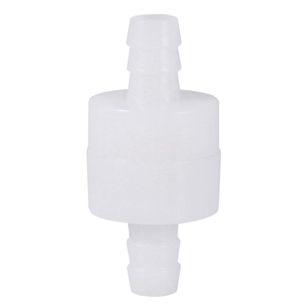 Akozon One Way Breather Valve 8Mm Inline Petrol Non Return Valve Inline Check Valve Fuel Oil Water Gas Air One Way