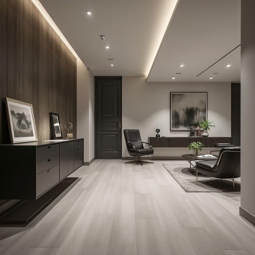 18 Peças - Piso Vinilico Auto Adesivo Pietruzza - 91,5cm x 15,3cm...