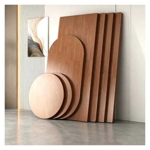 XILYZMO Personalizado Tablero Mesa Madera Pino, Plancha Madera Maciza Escritorio,Barra Estantería Y Encimera Panel Madera Acabado,Repuesto Mesa DIY，Múltiples Formas Y Grosores