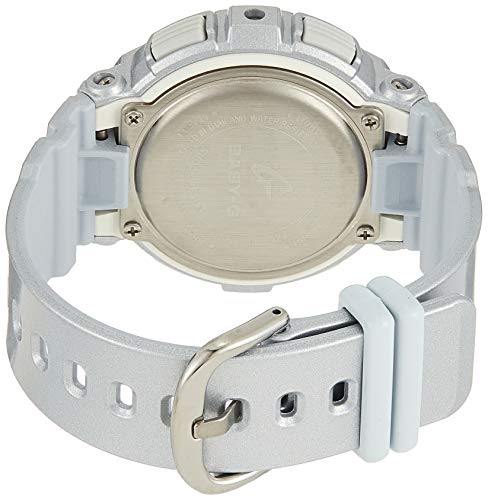 Image of Casio Resin Baby-G Analog-Digital Grey Dial & Band Women's Watch - Bga-195-8Adr (Bx077)
