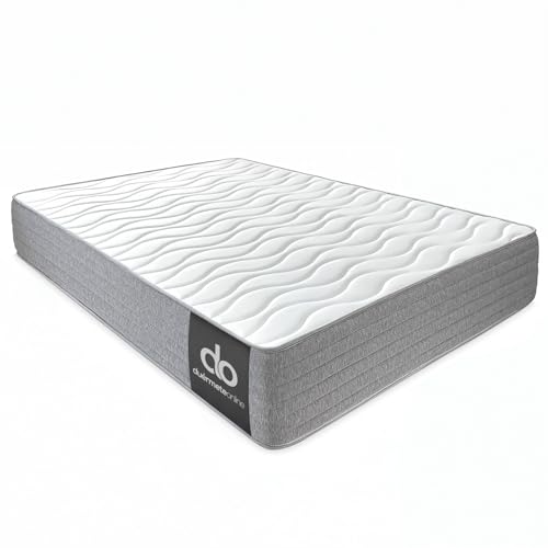 Duérmete Online - Colchón 135 x 190 Viscoelástico Frida con Cara Invierno/Verano, Ergonómico, Confort y Dureza Óptimos, Higiénico y Transpirable, Grosor 30cm
