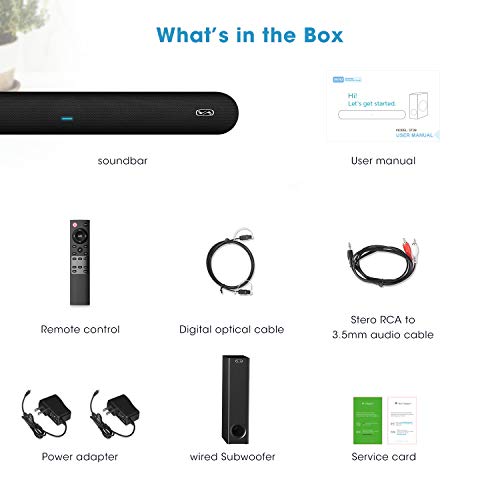 hmovie soundbar 120w