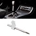 RYANSTAR Racing Adjustable Short Shifter Extender Silver Universal for 8MM/10MM/12MM Short Shift Such as for Honda Civic Integra CRX B16 B18 B20 D16