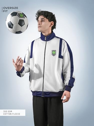 Image of ComicSense Unisex Anime Oversized Jacket for Men & Women, Drop Shoulder U-20 Cosplay Anime Bomber Jackets