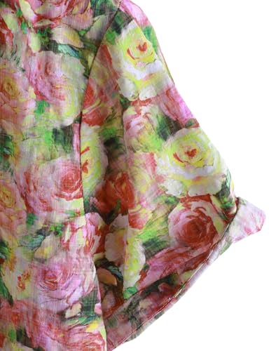 Image of VATPAVE Mens Casual Hawaiian Floral Shirts Short Sleeve Button Down Tropical Shirts Beach Summer Shirts