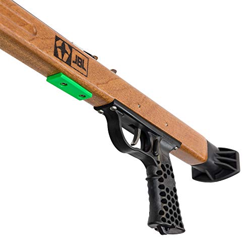 Jbl Spearguns Woody Elite Series Sawed-Off Magnum Speargun For Spearfishing, Speargun For Freediving, Scuba Diving, Fishing, Diving, Mahogany Barrel, Stainless Steel Shaft #TOP4