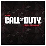 TF PUBLISHING 2025 Call of Duty Wall Calendar - Large Grids for Appointments and Scheduling - Vertical Monthly Wall Calendar - Home and Office Organization - Premium Gloss Paper - 12'x12”