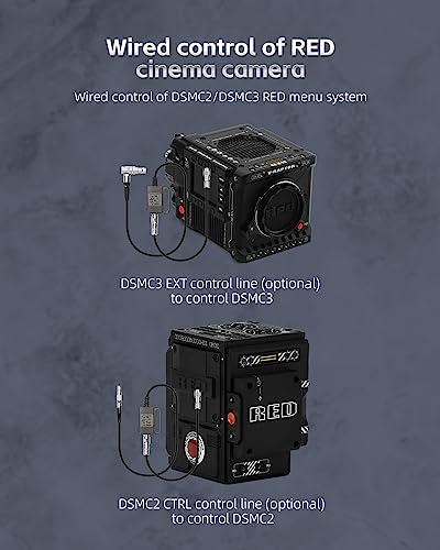 Cable Portkeys DSMC3 EXT para grabar con cámaras RED Komodo en rodajes de documentales 3