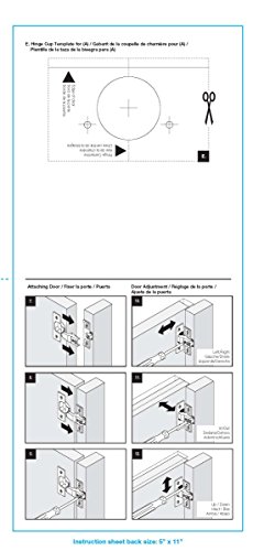 Franklin Brass H811Smv-Np-C 35Mm 5/8-Inch Euro 100Deg Face Frame Cabinet Hinge, Pair Package, Packaging May Vary #TOP2